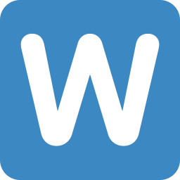 Letter W icon