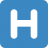 Letter-H icon