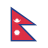 Nepal-Flag icon