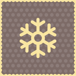 Snow snowflake 2 icon