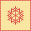 Snow snowflake icon