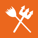 Halloween Trident Broom icon