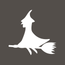 Halloween-Witch-Broom icon