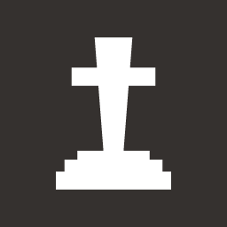 Halloween Stone Cross icon