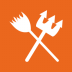 Halloween-Trident-Broom icon