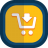 Shoppingcart-03-arrow-down icon