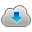 Cloud Download On icon