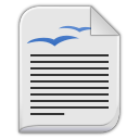 App vnd oasis opendocument text icon
