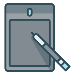 Sketch pad icon