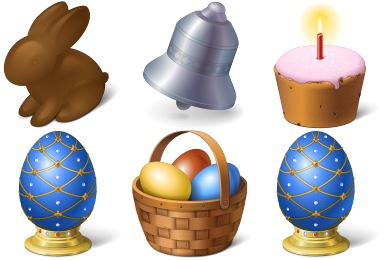Happy Easter Icons