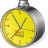 Low cost clock icon
