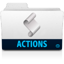 Action-folder icon