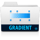 Gradient folder icon