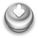 Button-Grey-Arrow-Down icon