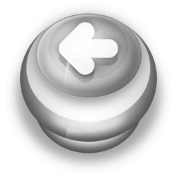 Button Grey Arrow Left icon