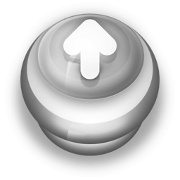 Button Grey Arrow Up icon