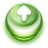 Button-Green-Arrow-Up icon