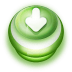 Button-Green-Arrow-Down icon