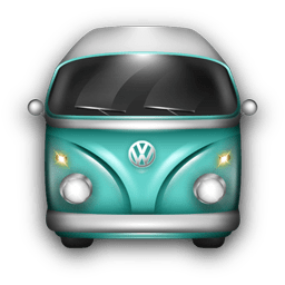 VW Bulli Blue icon