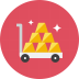 Gold-Cart icon