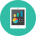 Tablet-Chart icon