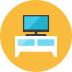Television-Shelf icon