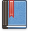 Book bookmarks icon