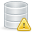 Database warning icon