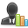 User business chart icon