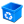 Trash aqua empty icon