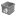 Grey trash empty icon