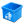 Aqua-trash-empty icon