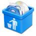 Aqua-trash-full icon