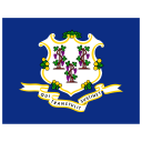 US-CT-Connecticut-Flag icon