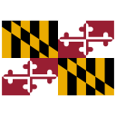 US MD Maryland Flag icon