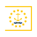 US RI Rhode Island Flag icon