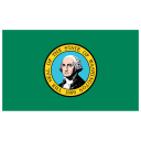 US WA Washington Flag icon