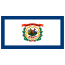 US-WV-West-Virginia-Flag icon