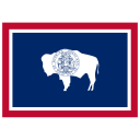 US WY Wyoming Flag icon