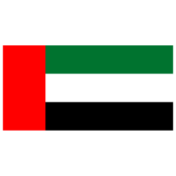 AE United Arab Emirates Flag Icon | Public Domain World Flags Iconset | Wikipedia Authors