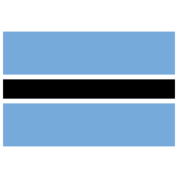 BW Botswana Flag icon