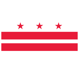 US DC District Of Columbia Flag icon