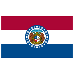 US MO Missouri Flag icon