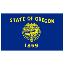 US OR Oregon Flag icon