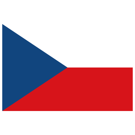 CZ Czech Republic Flag Icon | Public Domain World Flags Iconset ...