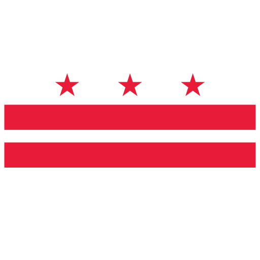 US-DC-District-Of-Columbia-Flag icon