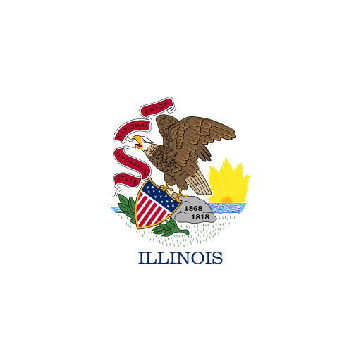 US-IL-Illinois-Flag icon