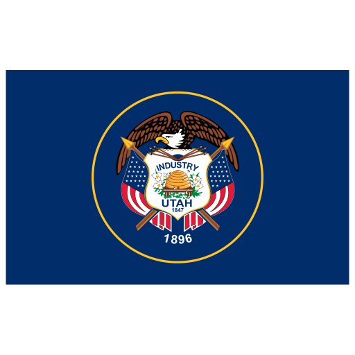 US-UT-Utah-Flag icon
