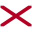 US AL Alabama Flag icon