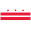 US DC District Of Columbia Flag icon